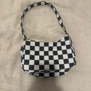 Checkered purse